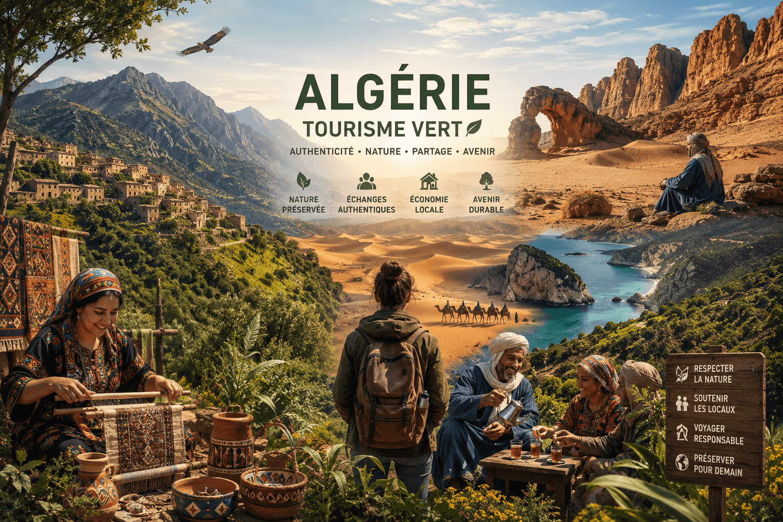 لماذا تعتبر السياحة الخضراء مستقبل الجزائر