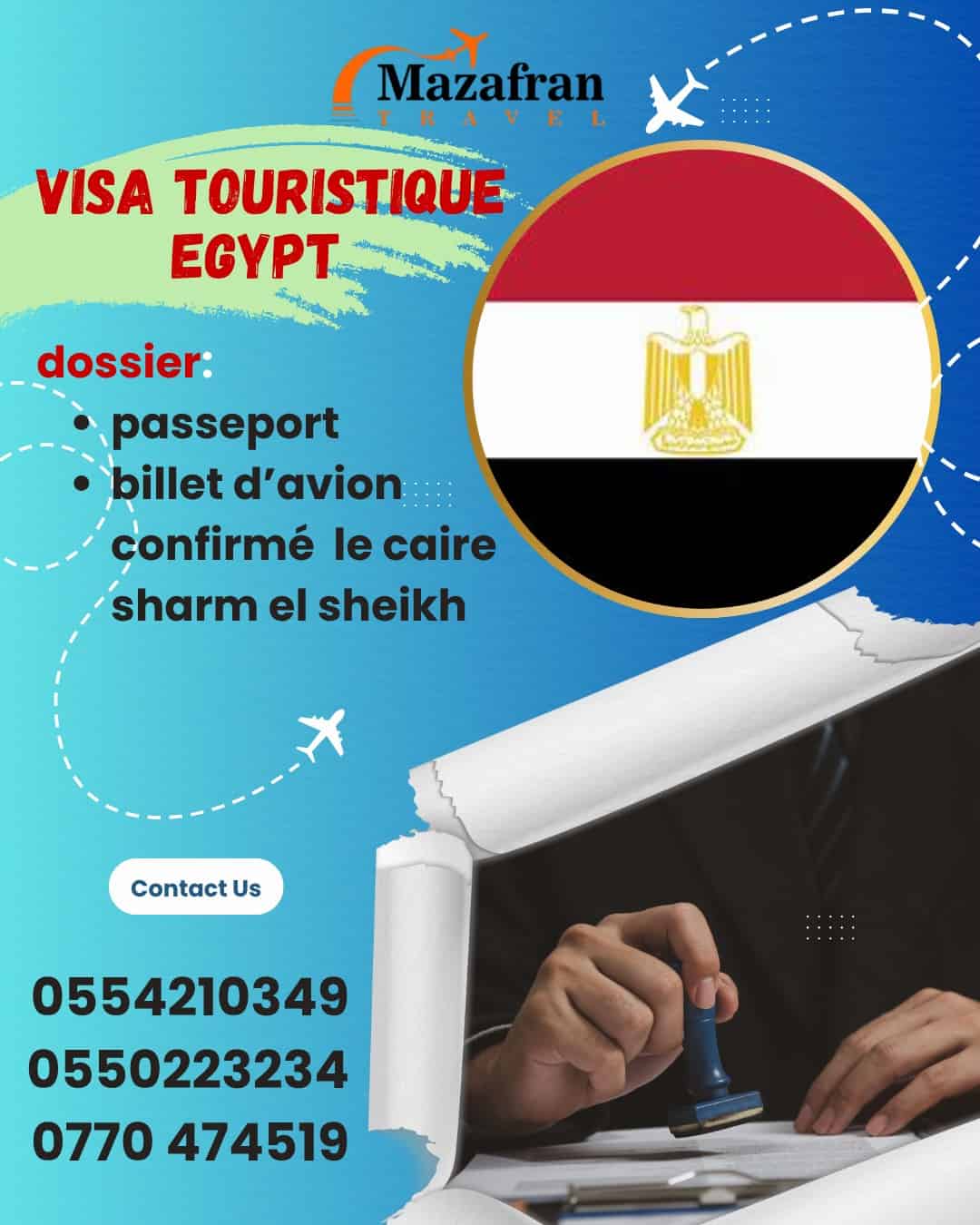 Besoin d’un visa pour ÉGYPTE ?