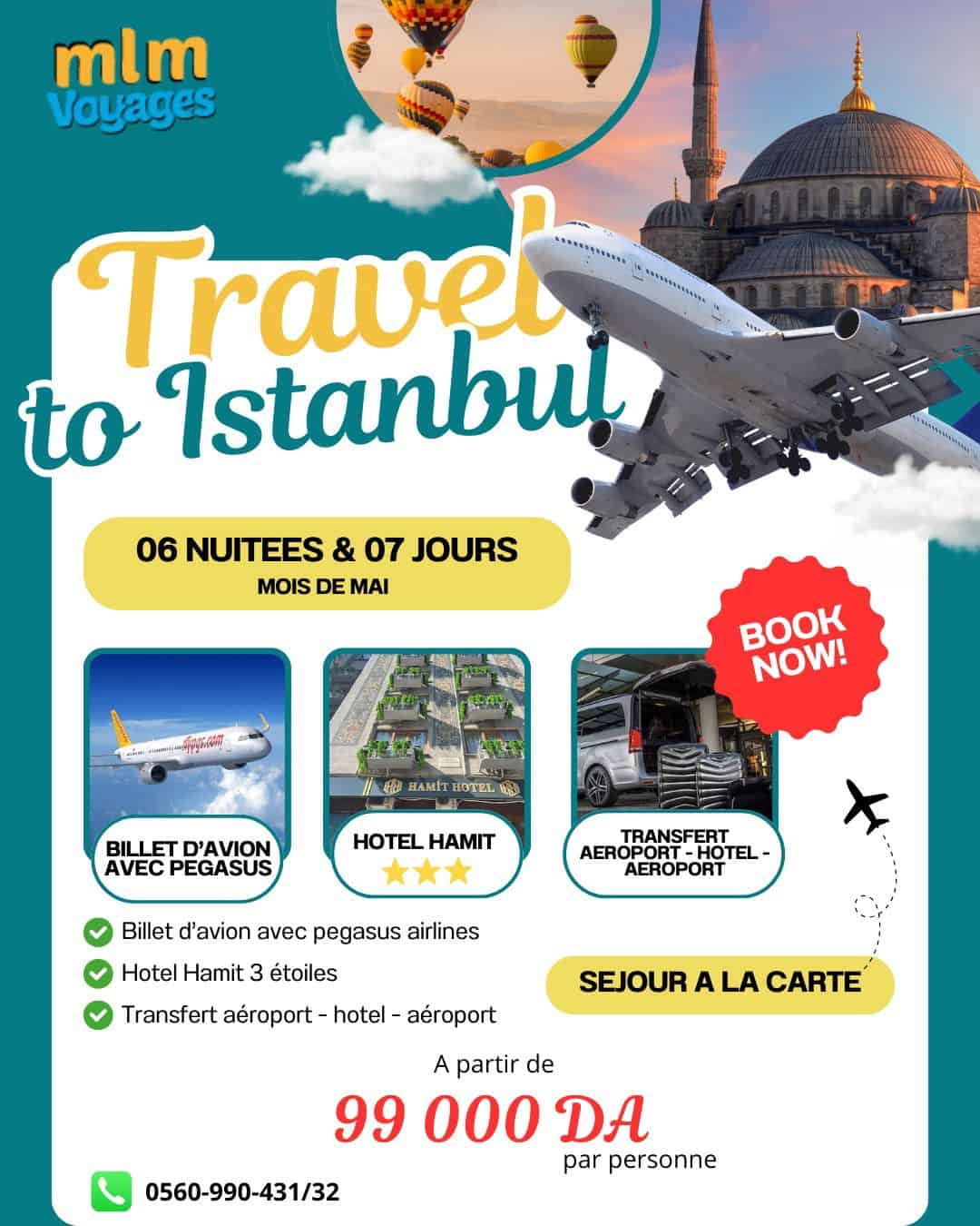 Istanbul : L’appel du Bosphore avec MLM Voyages.