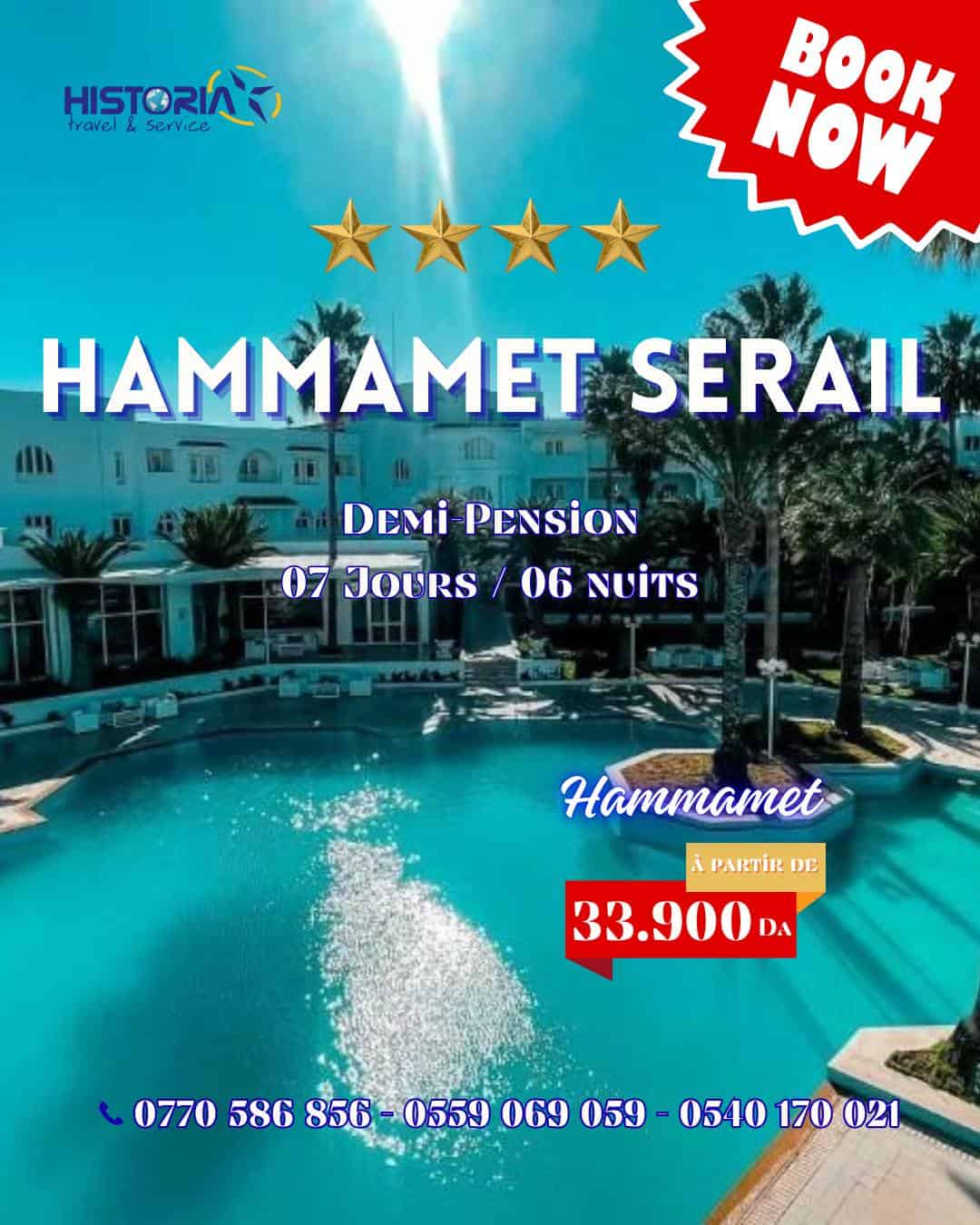 à l'occasion des vacances d'automne 1er novembre historiatravel Vous offre un séjour en Tunisie