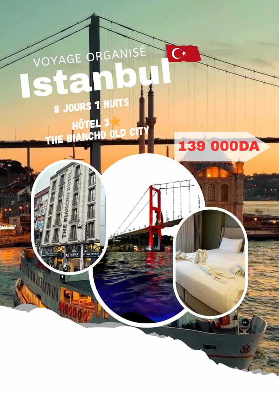Voyage organisé à Istanbul avec The One Travel DZ