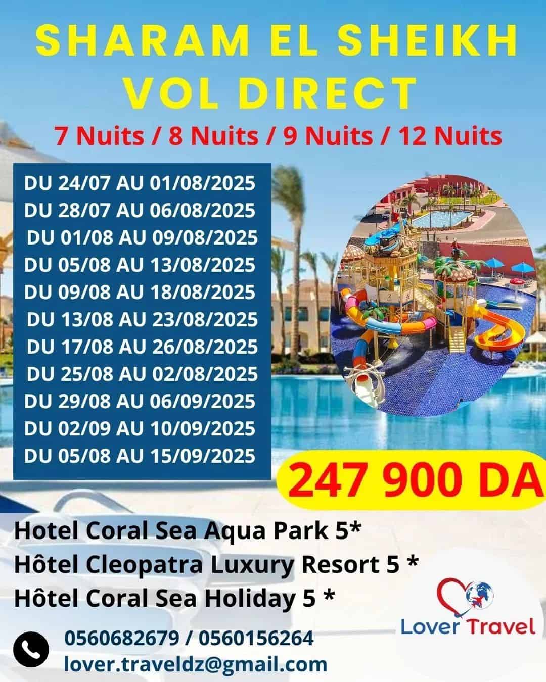 Sharm El Sheikh VOL DIRECT ✈