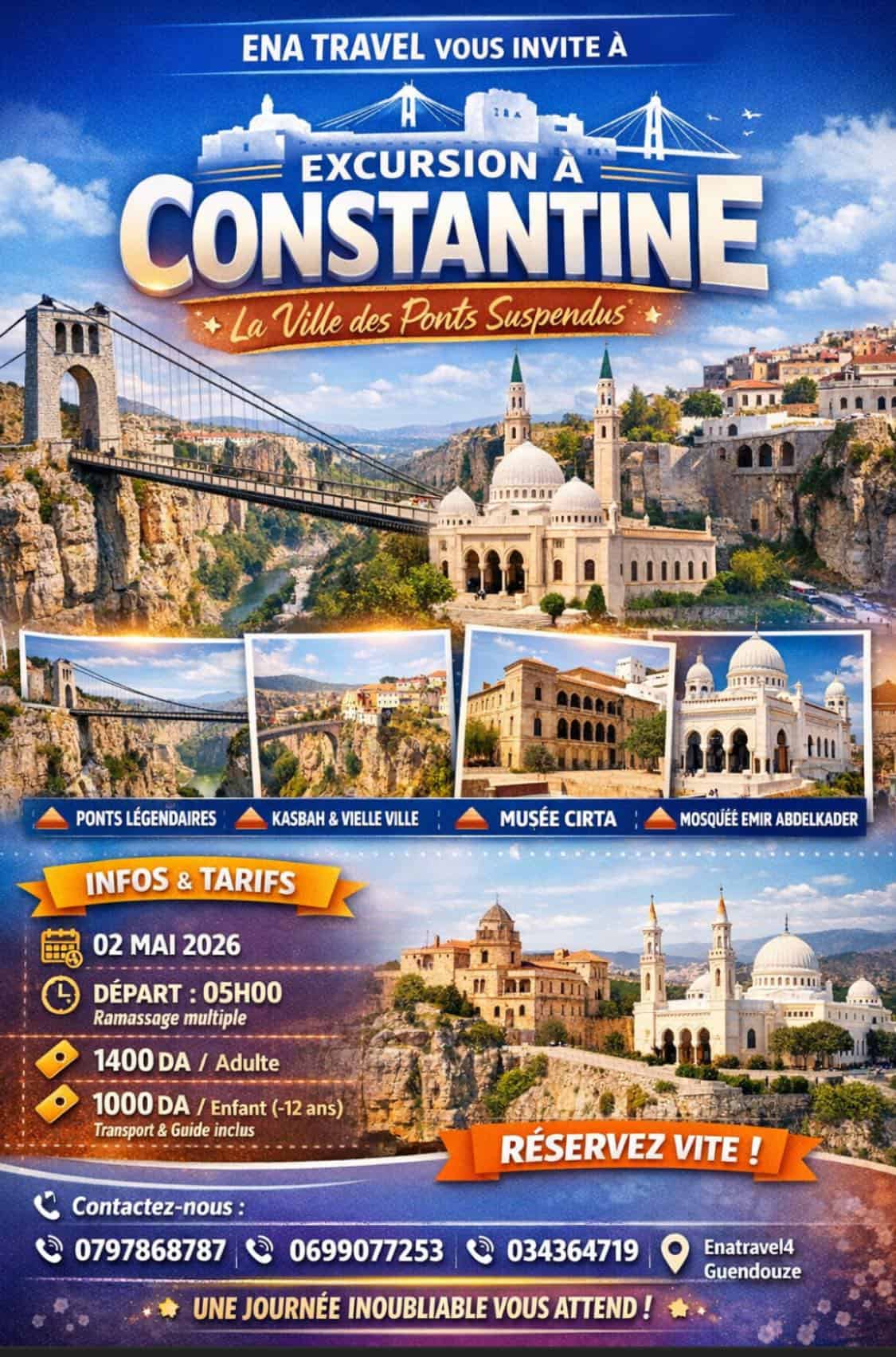 Constantine, ville des merveilles : Votre prochaine excursion.