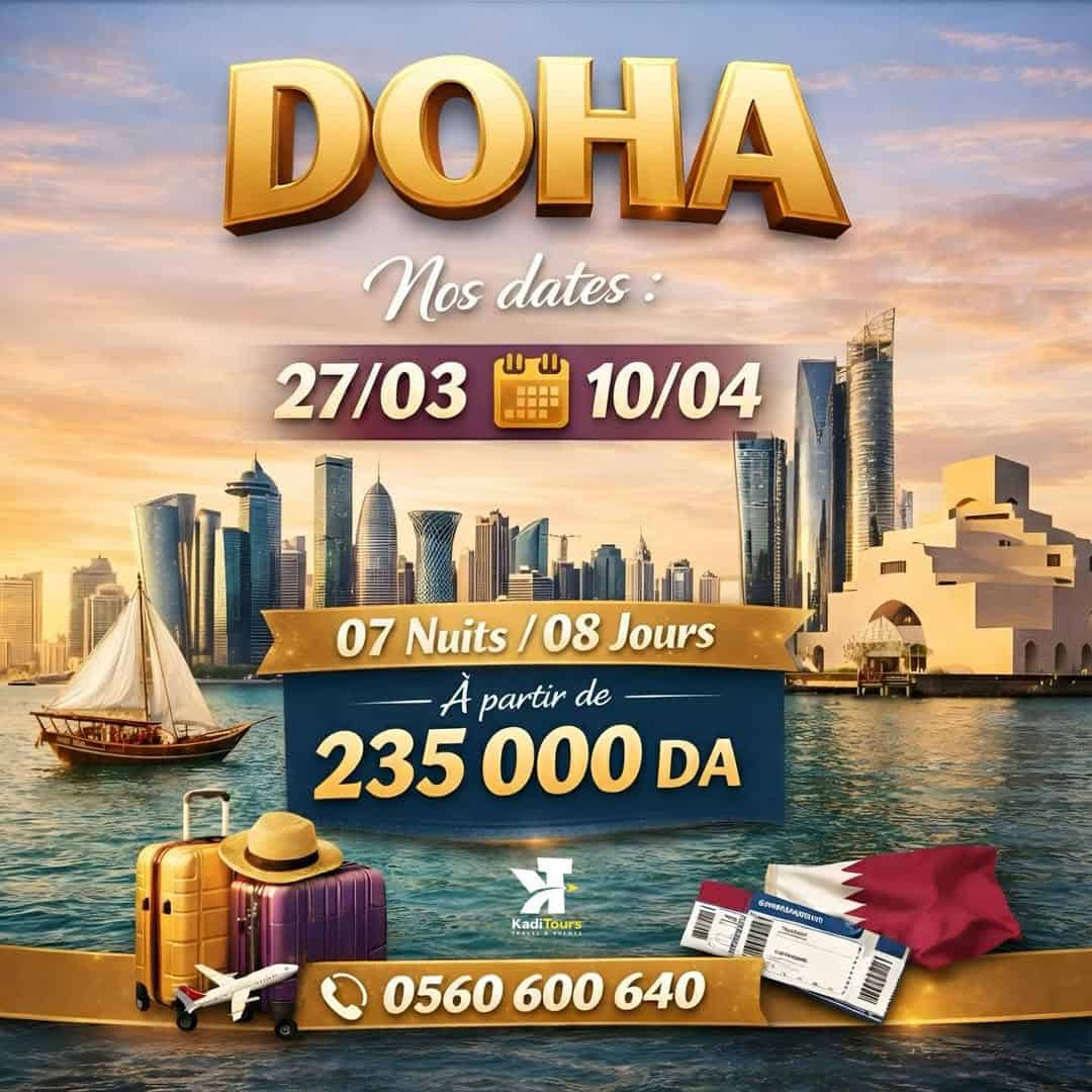 Entre architecture, dunes dorées … vivez le Qatar autrement