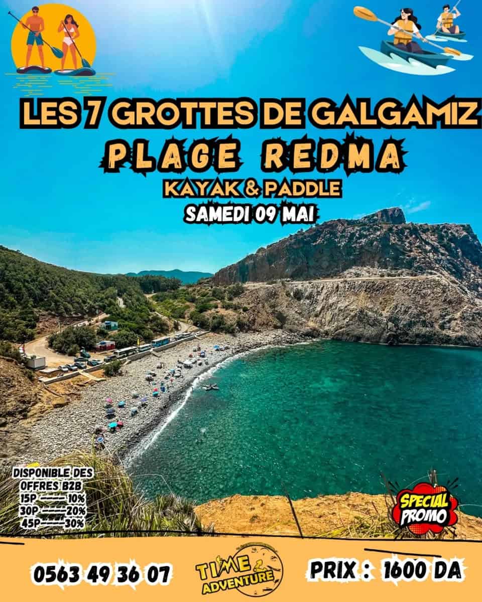 Rejoignez-nous pour une journée de pur dépaysement à la Plage Redma