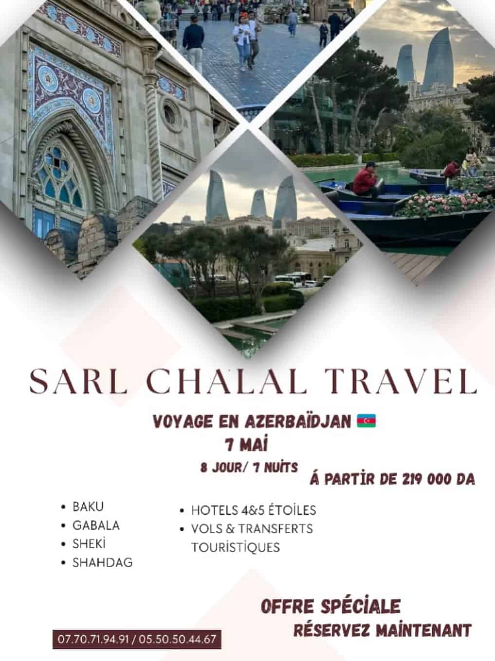AZERBAÏDJAN : Bakou, Gabala & Shahdag | 8 Jours Tout Confort