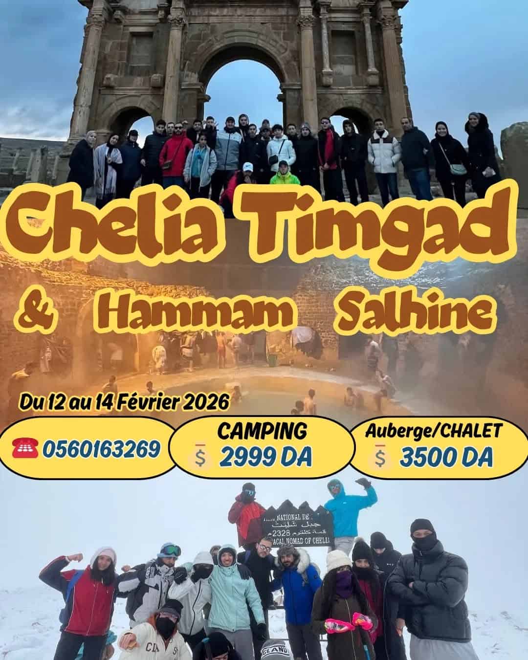 Séjour hivernal au parc national de Chelia