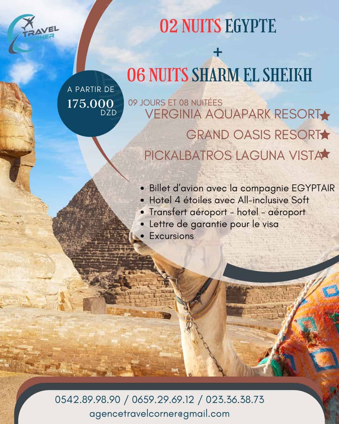 Egypte + Sharm El Sheikh