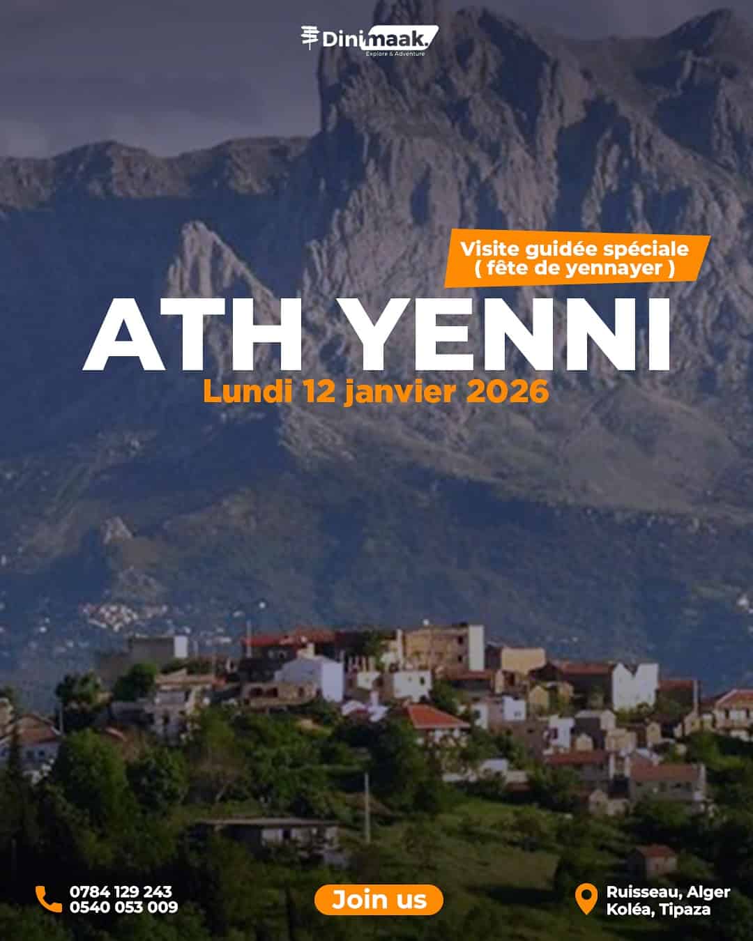 Yennayer à Ath Yenni : Une sortie guidée d'exception