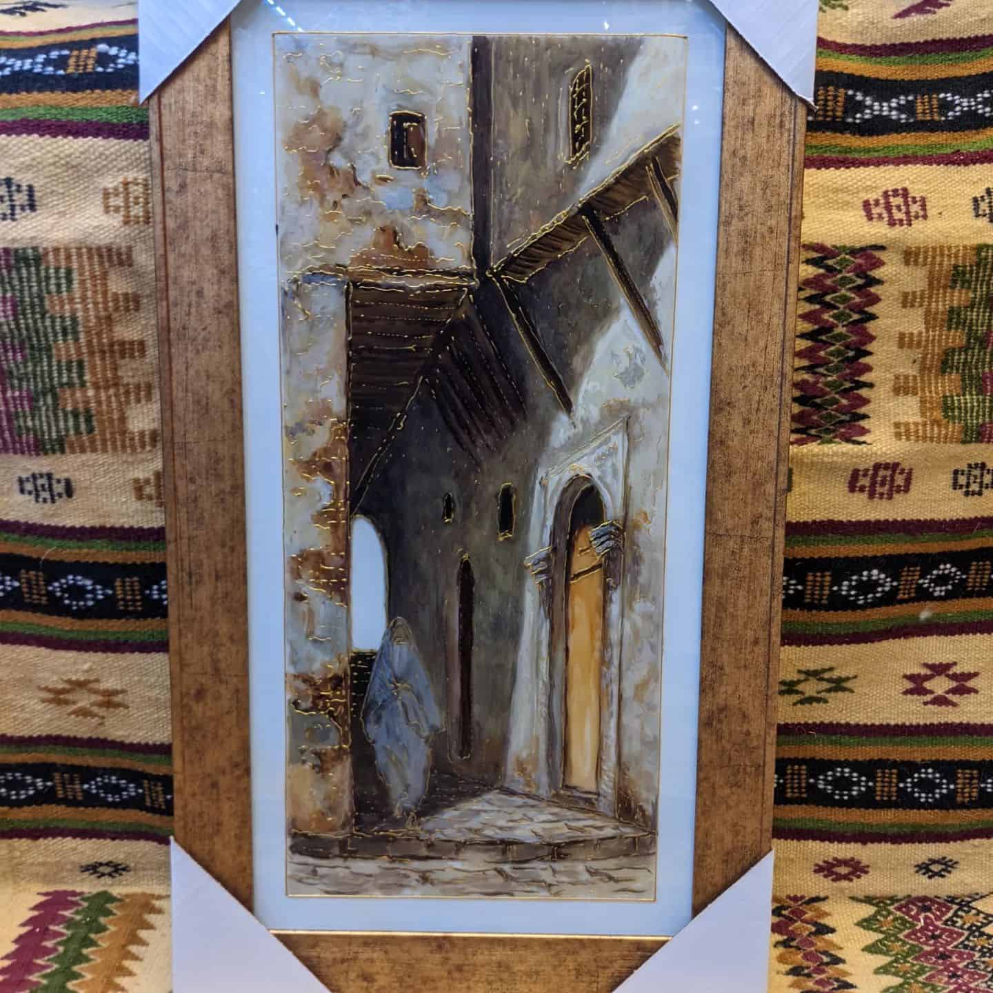 لوحات جدارية صناعة يدوية متقونة