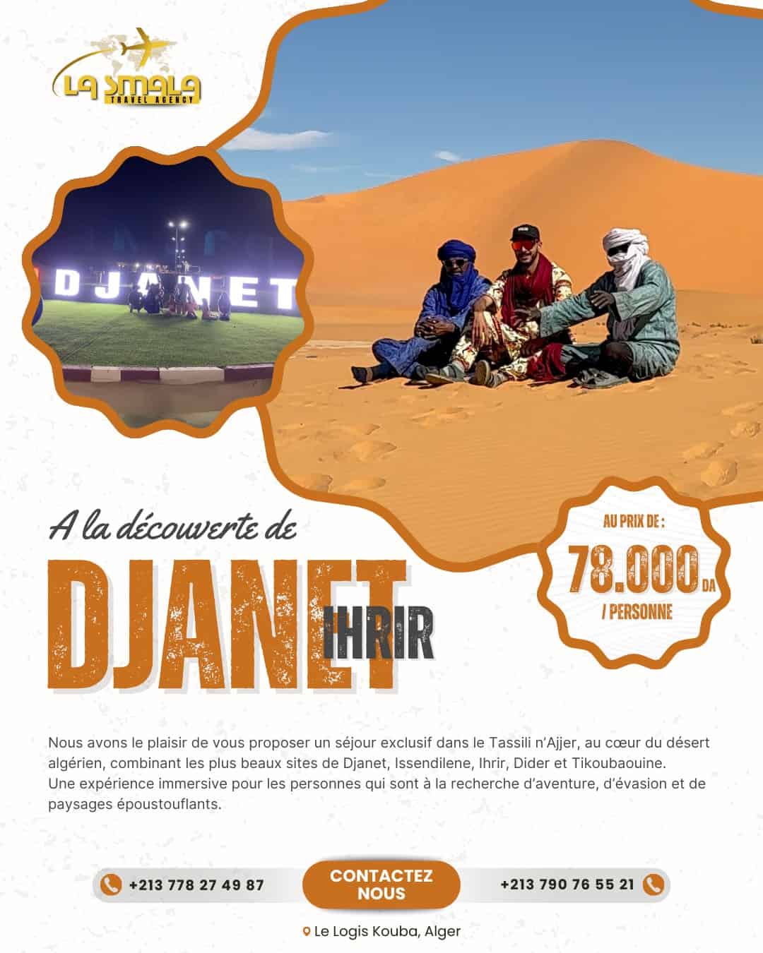 Heading to Djanet with La Smala Travel